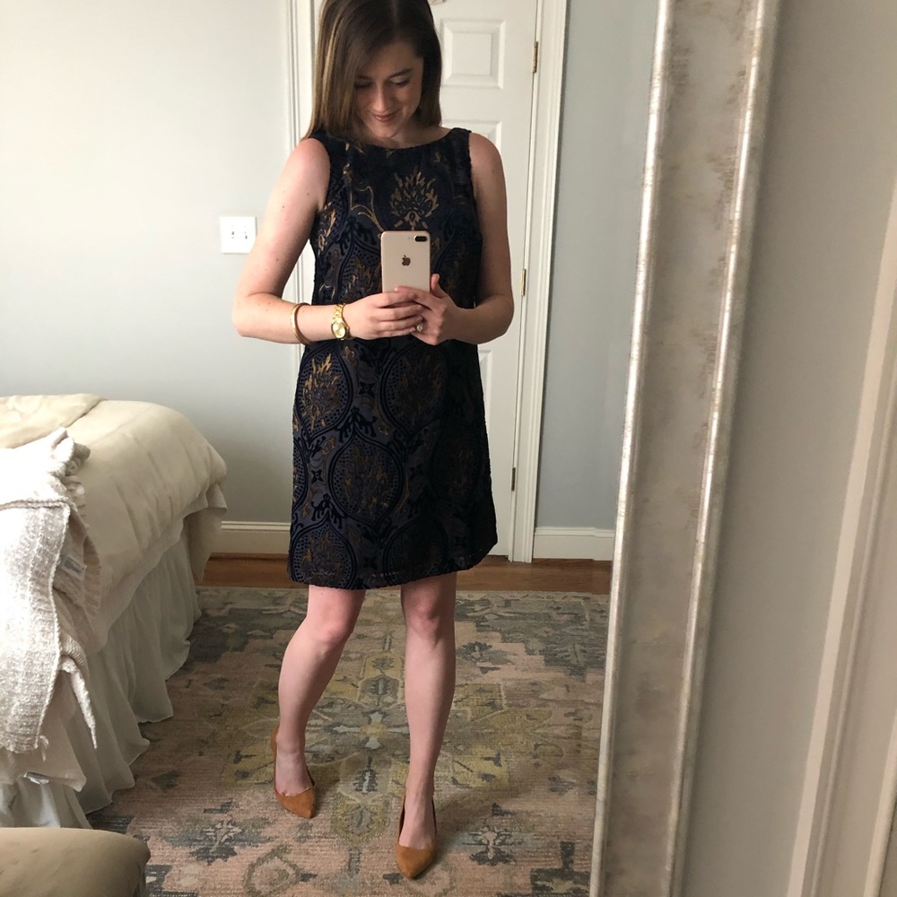 Navy Dress NWT